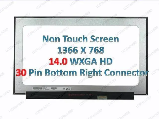 Alt view image 2 of 7 - Lenovo 01YN140 01YN141 01YN142 Replacement Led Lcd Screen 14" HD 30 Pin