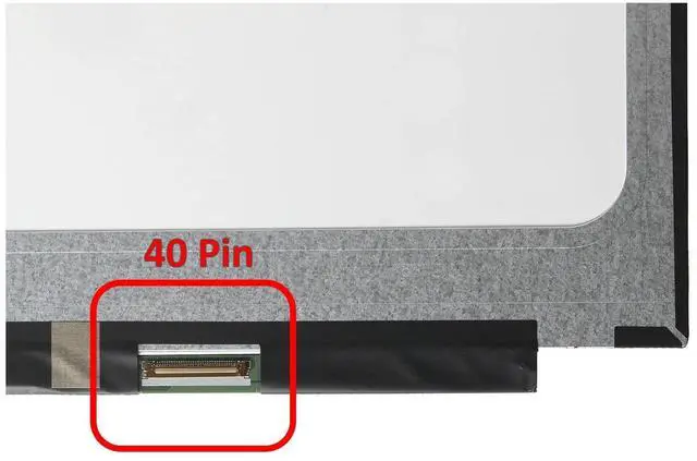 Alt view image 3 of 7 - NT156WHM-T03 15.6" HD 1366*768 WXGA LCD Touch Display Screen Replacement 40pins