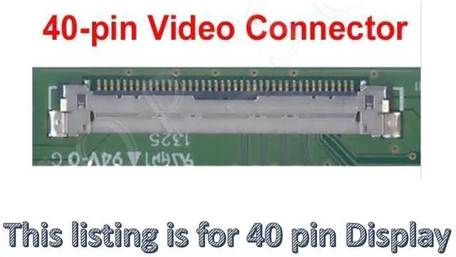 Alt view image 6 of 7 - NT156WHM-T03 15.6" HD 1366*768 WXGA LCD Touch Display Screen Replacement 40pins