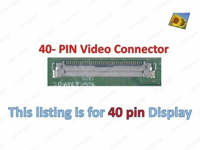 Alt view image 4 of 5 - B156HAN07.1 15.6" FHD LCD LED Screen display EDP 40PIN 144HZ IPS 72%NTSC H/W:1A