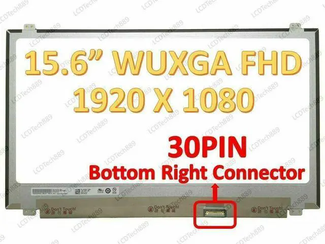 Alt view image 2 of 7 - LP156WFC-SPDA LP156WFC(SP)(DA) Asus F510U F510UA-AH50 15.6" FHD LCD LED Screen