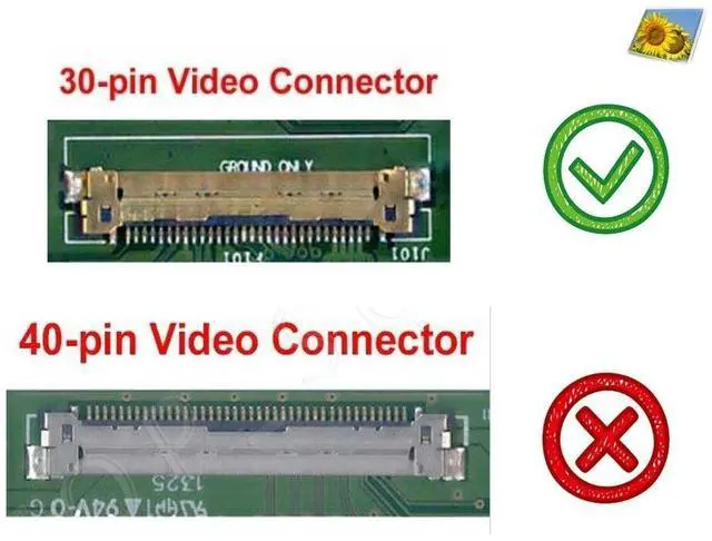 Alt view image 4 of 5 - 14.0" LED Screen for LG PHILIPS LP140WF1(SP)(U1) LCD LAPTOP LP140WF1-SPU1