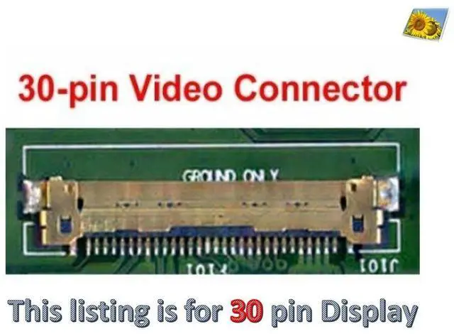 Alt view image 5 of 5 - 14" FHD 1920x1080 Led Lcd Screen for Dell Latitude E7440 E7450 E7470 Laptops