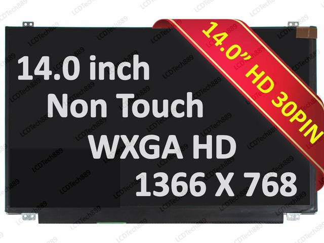14.0 Inch IPS FHD LCD Screen For Lenovo ThinkPad T480/T480S – Matte 1920x1080 Non-Touch