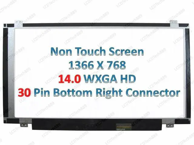 Alt view image 3 of 7 - Lenovo Thinkpad T480 20L5 20L6 | HD Only | LCD Screen Matte HD 1366x768 LED