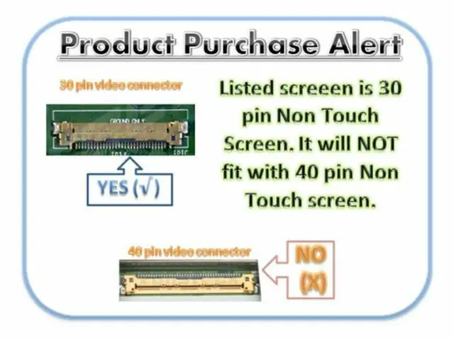 Alt view image 2 of 7 - N140BGE-EA3 REV.C1 LAPTOP LED LCD SCREEN FOR CHI MEI 14.0" WXGA HD 30 pin