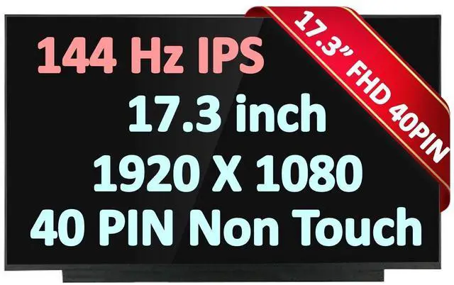 Main image of B173HAN04.7 laptop LED LCD Screen Matte FHD 1920x1080 Display 17.3 in WUXGA