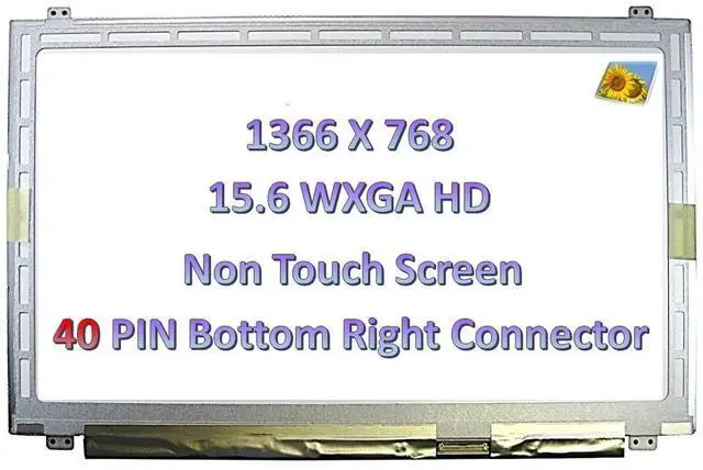 Alt view image 6 of 7 - 15.6" WXGA LED LCD Display Screen For Lenovo ideapad P500 20210 laptop