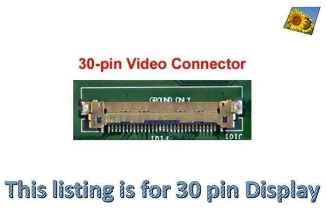 Alt view image 2 of 7 - 15.6" Full HD Slim eDP LED LCD Screen for Boehydis NT156FHM-N41 1920 X 1080