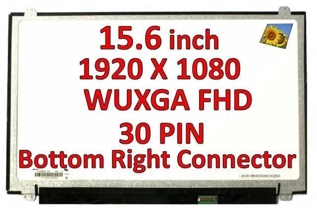 Alt view image 4 of 7 - 15.6" Full HD Slim eDP LED LCD Screen for Boehydis NT156FHM-N41 1920 X 1080