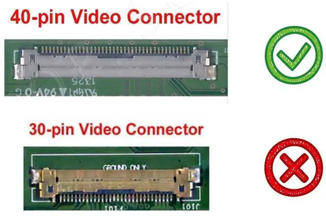 Alt view image 4 of 7 - L18341-LD3 40pin Touch For HP Notebook 15-DY 15-dw LCD Screen HD L18341-LD2