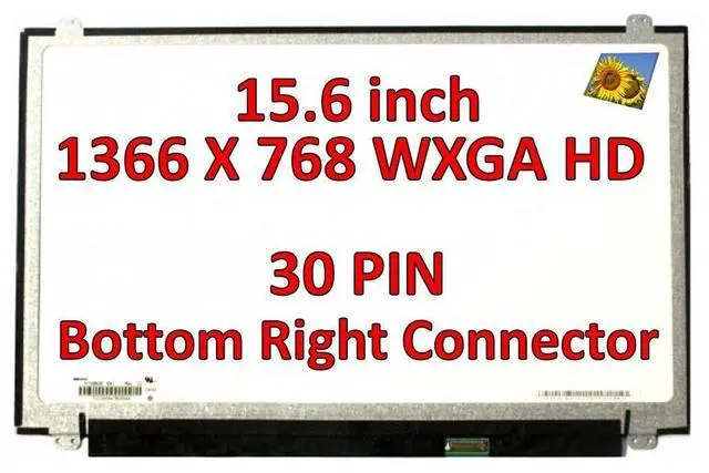 Alt view image 4 of 7 - 15.6" HD LCD LED Replacement Screen Fits Acer Chromebook CB3-532-C8DF