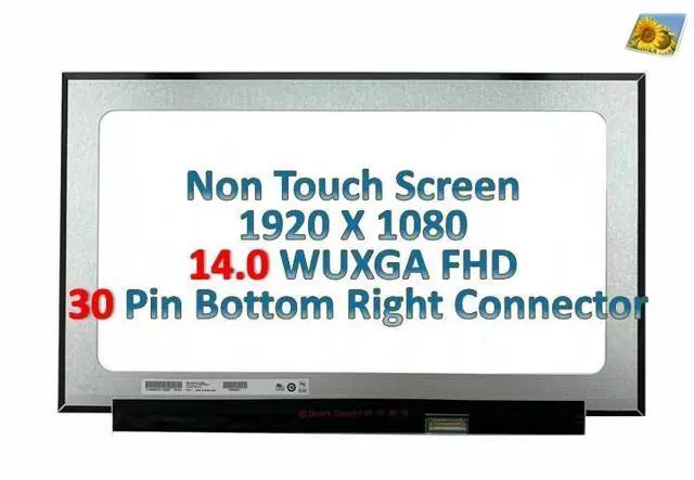 Alt view image 2 of 6 - TV140FHM-NH2 IPS Wide View LCD Screen FHD 1920x1080 Matte TESTED WARRANTY