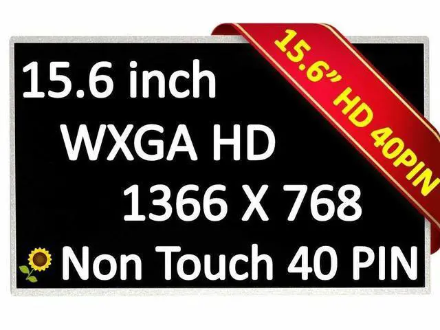 Main image of 15.6 LED Screen for Dell Studio 15 PP39L Laptop HD Glossy Replacement LCD