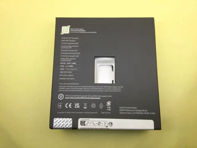 Alt view image 3 of 4 - SRQD5 Intel Core Ultra 9 285K 24-Cores 3.7GHz 24 Threads FCLGA1851 Processor