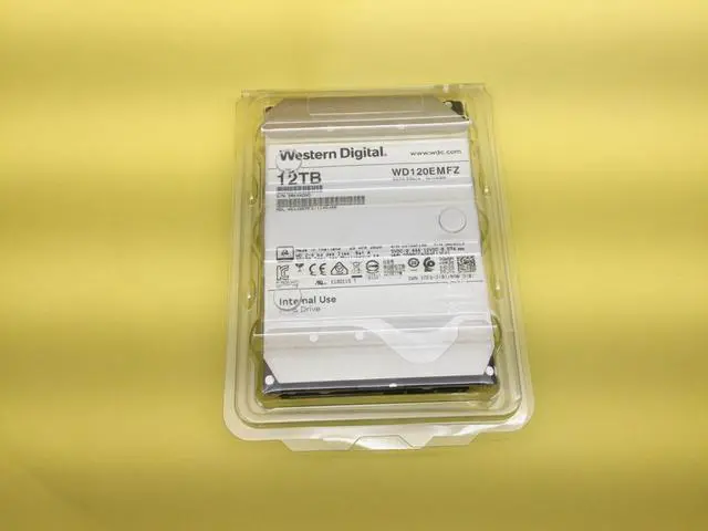 Alt view image 2 of 2 - WD 12TB 5400 RPM SATA 6Gb/s 3.5in Internal Hard Drive WD120EMFZ