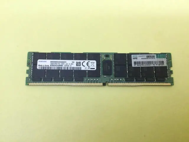 Main image of P11057-6A1 HPE 128GB 4RX4 PC4-2933Y LRDIMM SERVER MEMORY R0X07A P16112-001 - OEM