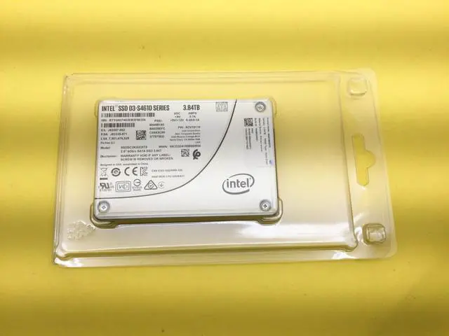 Alt view image 2 of 3 - Intel D3-S4610 Series 3.84TB SATA 6Gb/s 2.5'' SSD SSDSC2KG038T8
