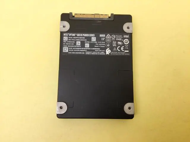 Main image of Intel Optane DC P5800X 800GB NVMe PCIe 4.0 2.5in U.2 SSD SSDPF21Q800GB