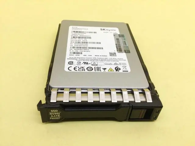 Alt view image 2 of 4 - P65023-B21 HPE 6.4TB NVMe Gen4 MIXED USE SFF BC U.3 V2 MV SSD P65207-001