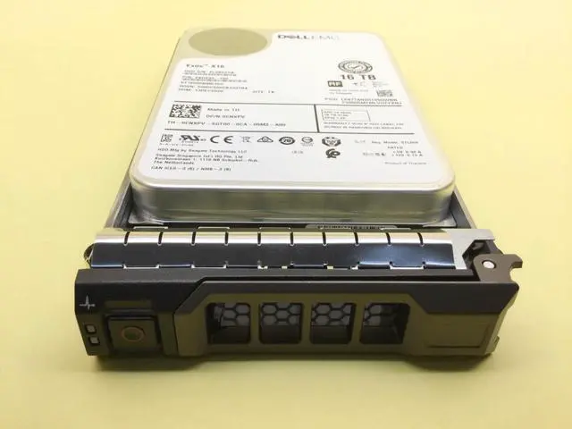 Alt view image 2 of 4 - (NOT FOR HOME PC!) CNXPV DELL EMC 16TB 7.2K RPM SAS 12Gbps 512e 3.5in HDD 0CNXPV ST16000NM010G