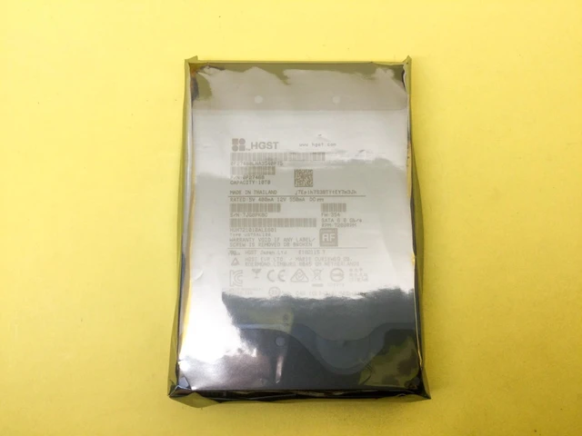Alt view image 2 of 2 - HGST Ultrastar 10TB 7.2K SATA 6Gb/s 3.5in HDD HUH721010ALE601