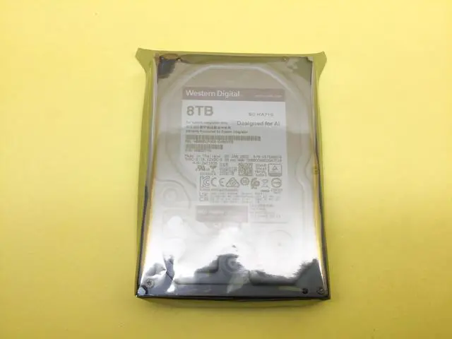 Alt view image 2 of 2 - Western Digital Purple Pro 8TB 7.2K SATA 6Gb/s 3.5in Surveillance HDD WD8001PURA