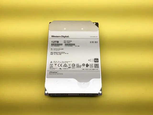 Alt view image 3 of 5 - (NOT FOR HOME PC!) WD HGST DC HC520 12TB 7.2K SAS 12Gb/s 3.5" 4Kn HDD HUH721212AL4200
