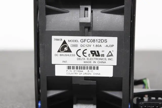 Alt view image 2 of 5 - 10-PACK IBM / DELTA X3650M4 X3650 M4 COOLING FAN 94Y6620 69Y5611