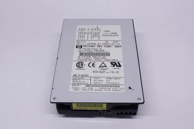 Main image of HP A2084-60016 0950-2605 A2084-69016 - 2.1GB 5400RPM Fast Wide SCSI 68-Pin 3.5"
