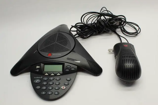 Main image of POLYCOM SOUNDSTATION 2 PHONE B474450 2201-16200-601 + 2201-16020-601