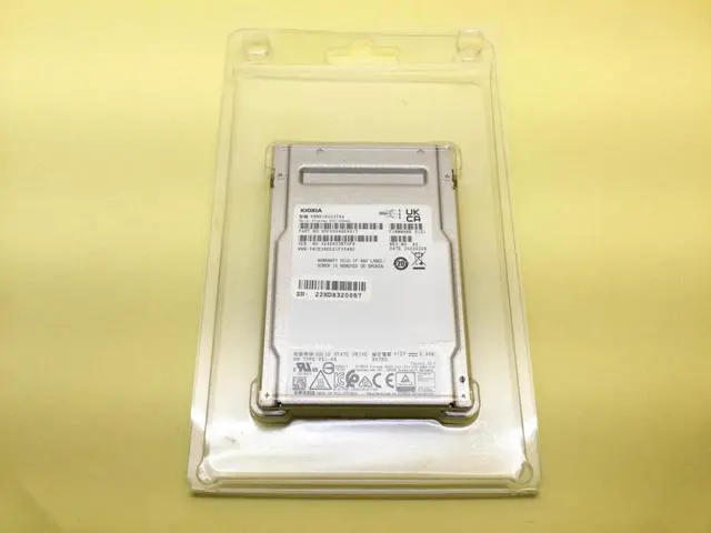 Alt view image 3 of 4 - (NOT FOR HOME PC!) Kioxia 3.84TB SAS 12Gbps 2.5in Enterprise SSD KRM61RUG3T84