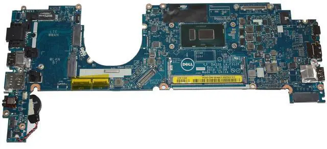 Alt view image 3 of 7 - Dell Latitude 7290 7390 Laptop Motherboard Core i5-8250U 1.60GHz LA-F312P X225X