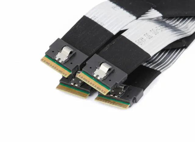 Alt view image 3 of 3 - Dell PowerEdge R940 Server 4x 74-Pin PCIe NVMe Cable Assembly 26HC0