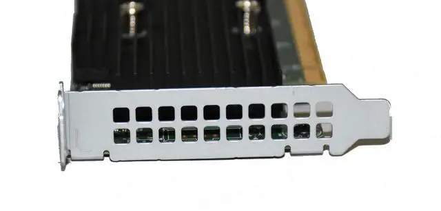 Alt view image 2 of 6 - Dell PowerEdge R640 R740 R940 T640 2-Ports PCIe SSD NVMe LP Expansion Card CDC7W
