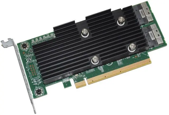 Alt view image 5 of 6 - Dell PowerEdge R640 R740 R940 T640 2-Ports PCIe SSD NVMe LP Expansion Card CDC7W