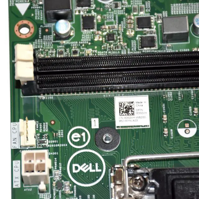 Alt view image 7 of 7 - Dell Inspiron Vostro 3470 Motherboard H370 Chipset Socket LGA1151 17530-1 D02VH