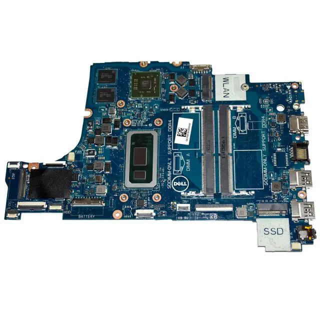 Alt view image 3 of 7 - Dell Inspiron 17 3780 Motherboard i7-8565U 4-Core AMD Radeon 520 LA-G711P WTTRR