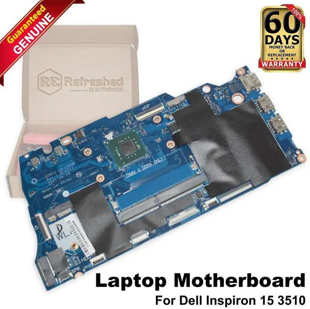 Main image of Dell Inspiron 15 3510 Motherboard Celeron N4020 1.10 GHz 2-Cores LA-L244P NCXC4
