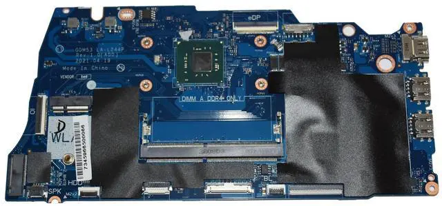 Alt view image 3 of 6 - Dell Inspiron 15 3510 Motherboard Celeron N4020 1.10 GHz 2-Cores LA-L244P NCXC4