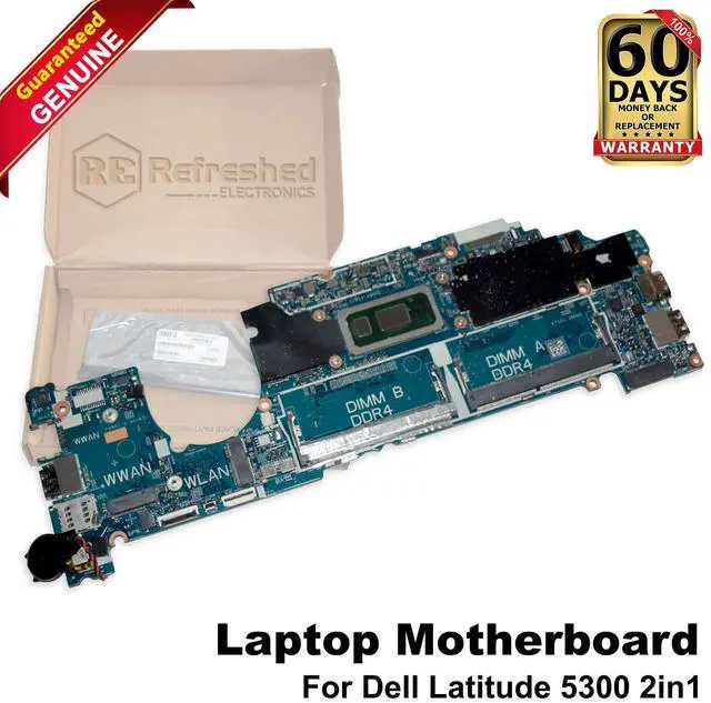 Main image of Dell Latitude 5300 2in1 Motherboard i7-8665U 1.9GHz Thunderbolt 3 18717-1 5PW9V
