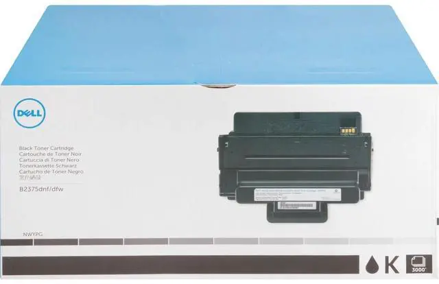 Main image of Dell Black 3000-Page Toner Cartridge B2375dnf B2375dfw Laser Printer NWYPG N2XPF