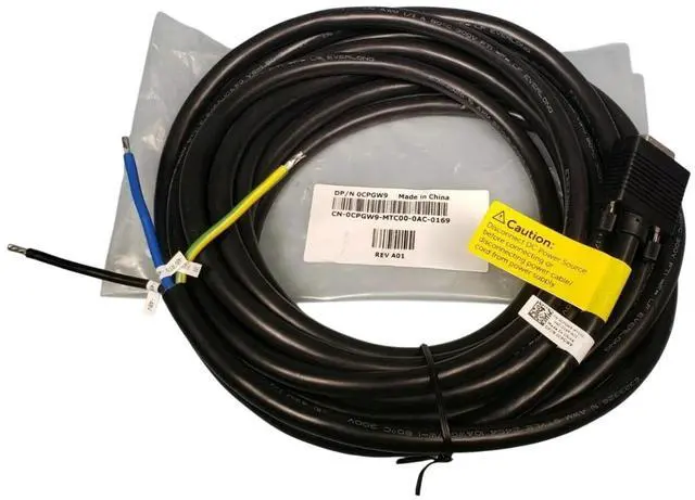 Alt view image 2 of 4 - Dell DC Power Supply PSU Open-Ended Cable Wire Connector 16AWG CPGW9