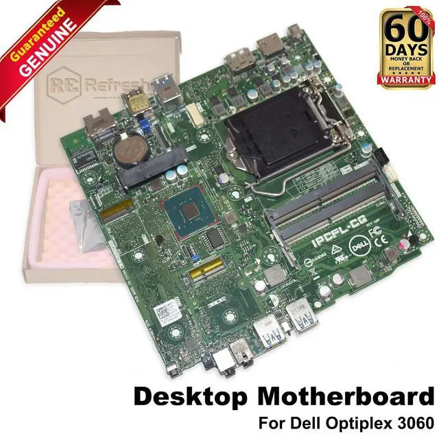 Main image of Dell OptiPlex 3060 Micro Desktop Motherboard Intel Q370 LGA1151 IPCFL-CG 3KWTV