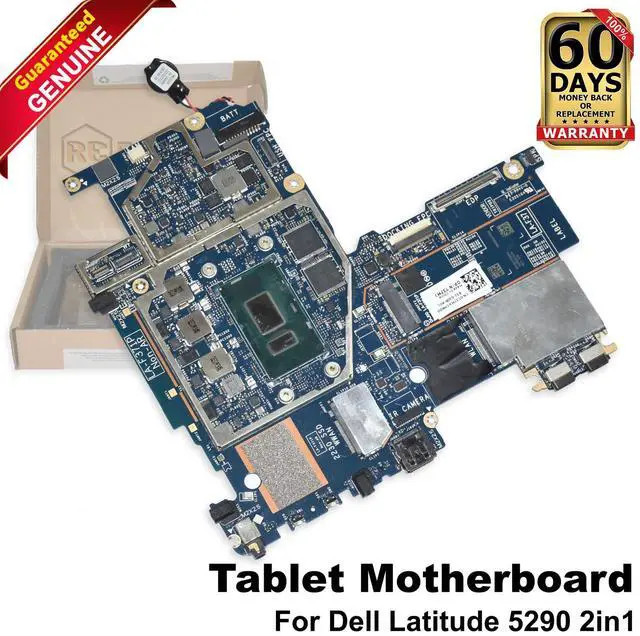 Main image of Dell Latitude 5290 Laptop Motherboard DAJ00 LA-F371P i5-8250U 1.6GHz 8GB - T37MJ