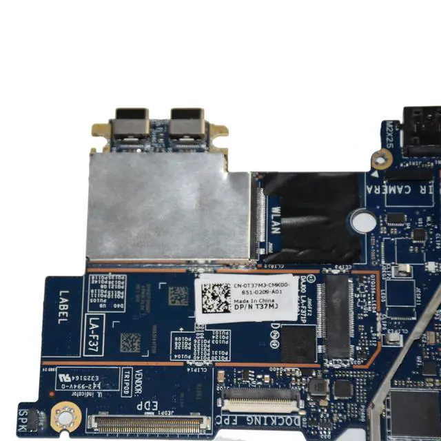 Alt view image 5 of 7 - Dell Latitude 5290 Laptop Motherboard DAJ00 LA-F371P i5-8250U 1.6GHz 8GB - T37MJ