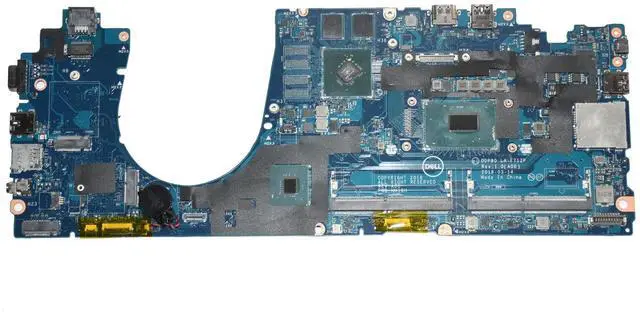 Alt view image 3 of 7 - Dell Latitude 5591 Motherboard i7-8850U Hex-Core Nvidia MX130 LA-F712P 7TTKR