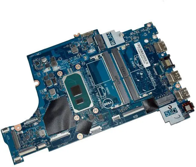 Alt view image 4 of 7 - Dell Inspiron 3501 3493 3593 Laptop Motherboard i3-1005G1 1.20GHz LA-J081P TW31C