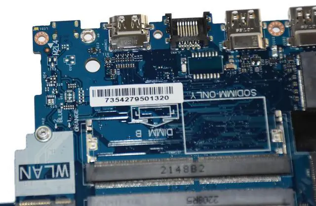 Alt view image 7 of 7 - Dell Inspiron 3501 3493 3593 Laptop Motherboard i3-1005G1 1.20GHz LA-J081P TW31C