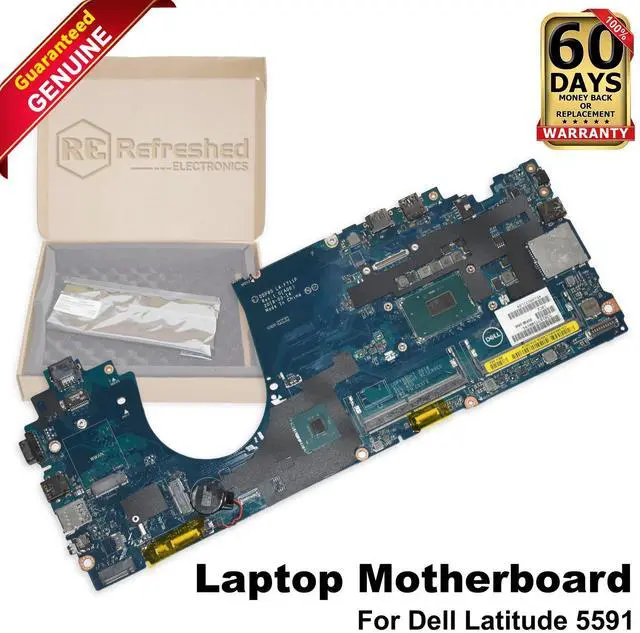 Main image of Dell Latitude 5591 Motherboard i7-8850H 2.6GHz 6-Core UMA LA-F711P 6KRRV